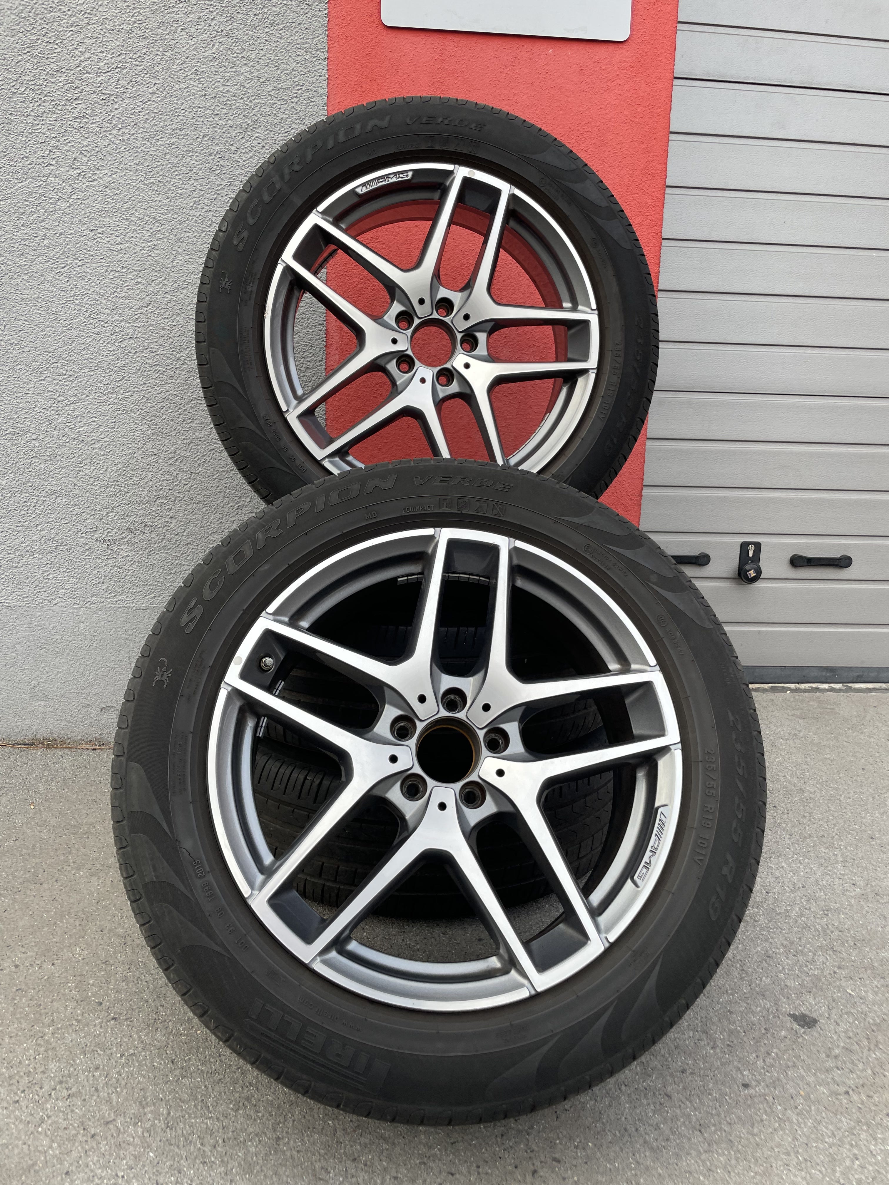 Original Mercedes AMG GLC X253 C253 Sommerradsatz 19 Zoll A2534011800 W566 Bild 1