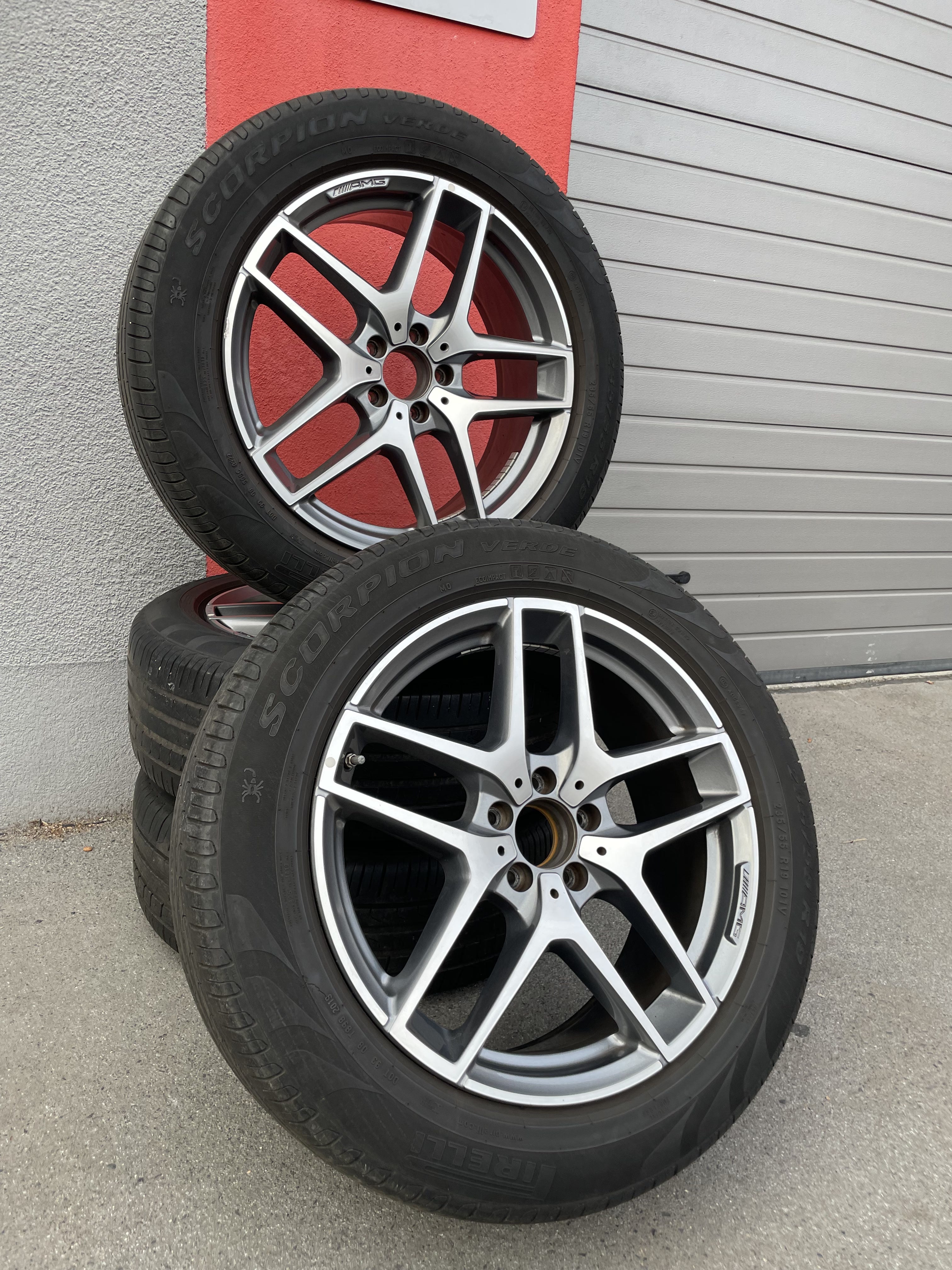 Original Mercedes AMG GLC X253 C253 Sommerradsatz 19 Zoll A2534011800 W566 Bild 2