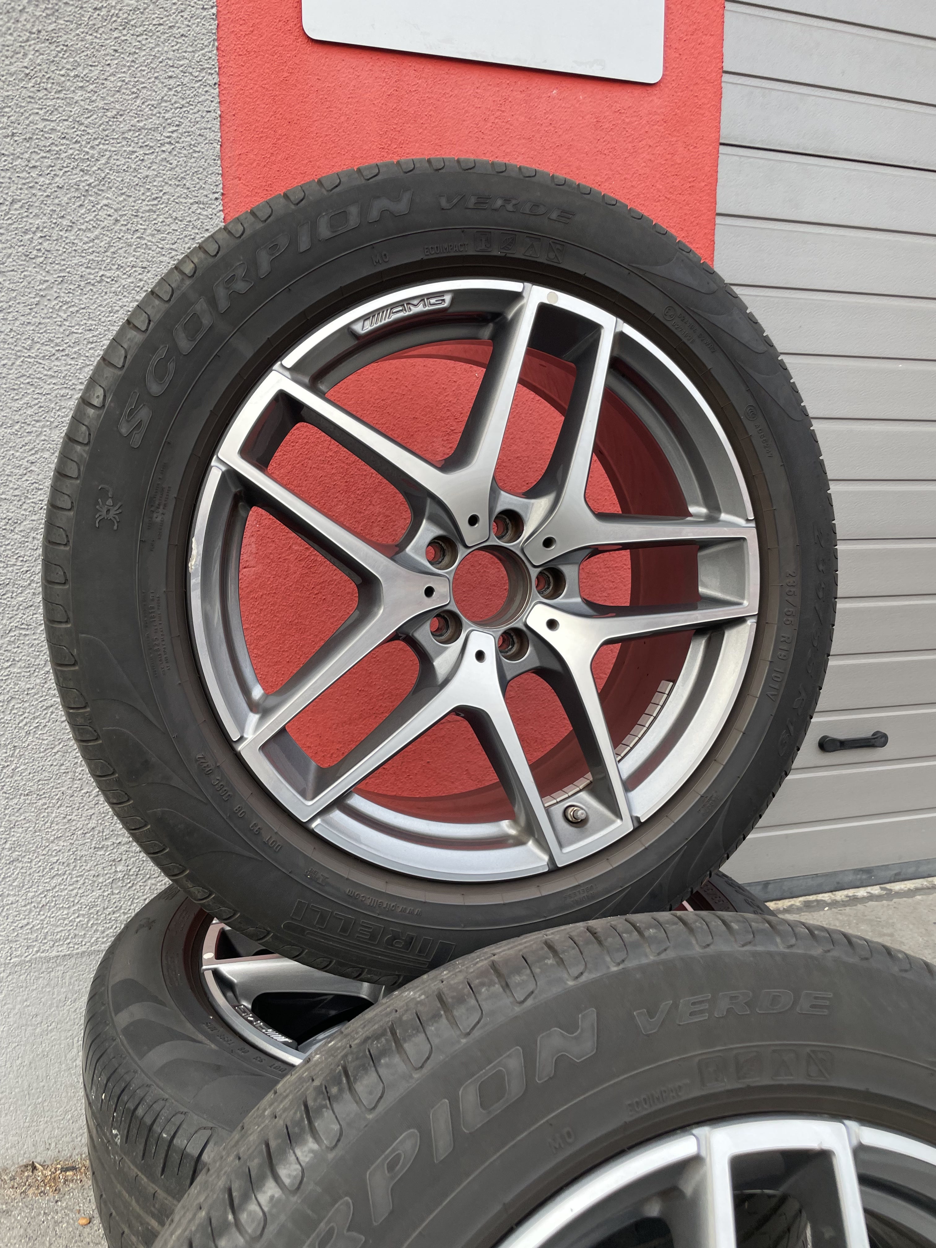 Original Mercedes AMG GLC X253 C253 Sommerradsatz 19 Zoll A2534011800 W566 Bild 4