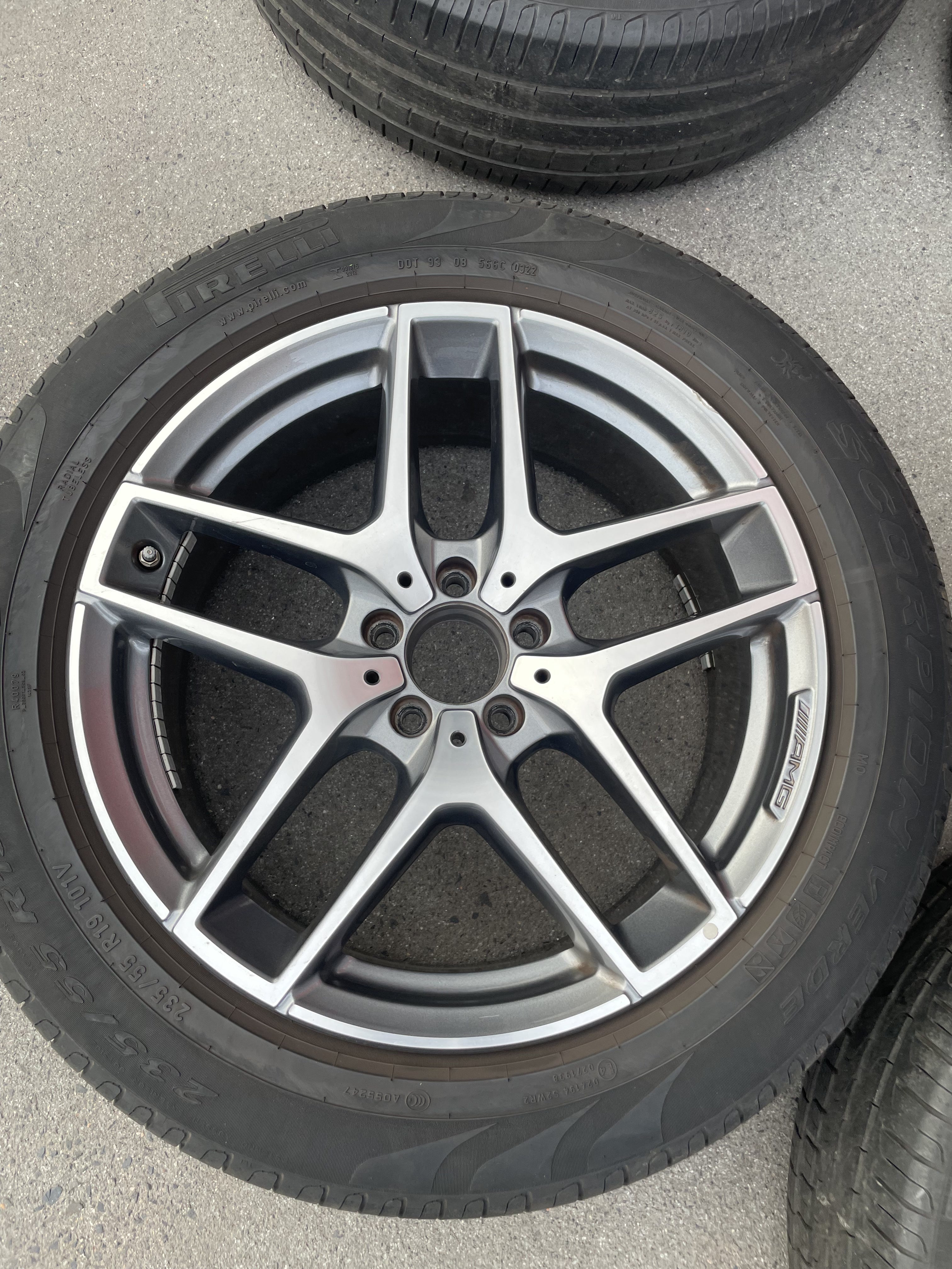 Original Mercedes AMG GLC X253 C253 Sommerradsatz 19 Zoll A2534011800 W566 Bild 7