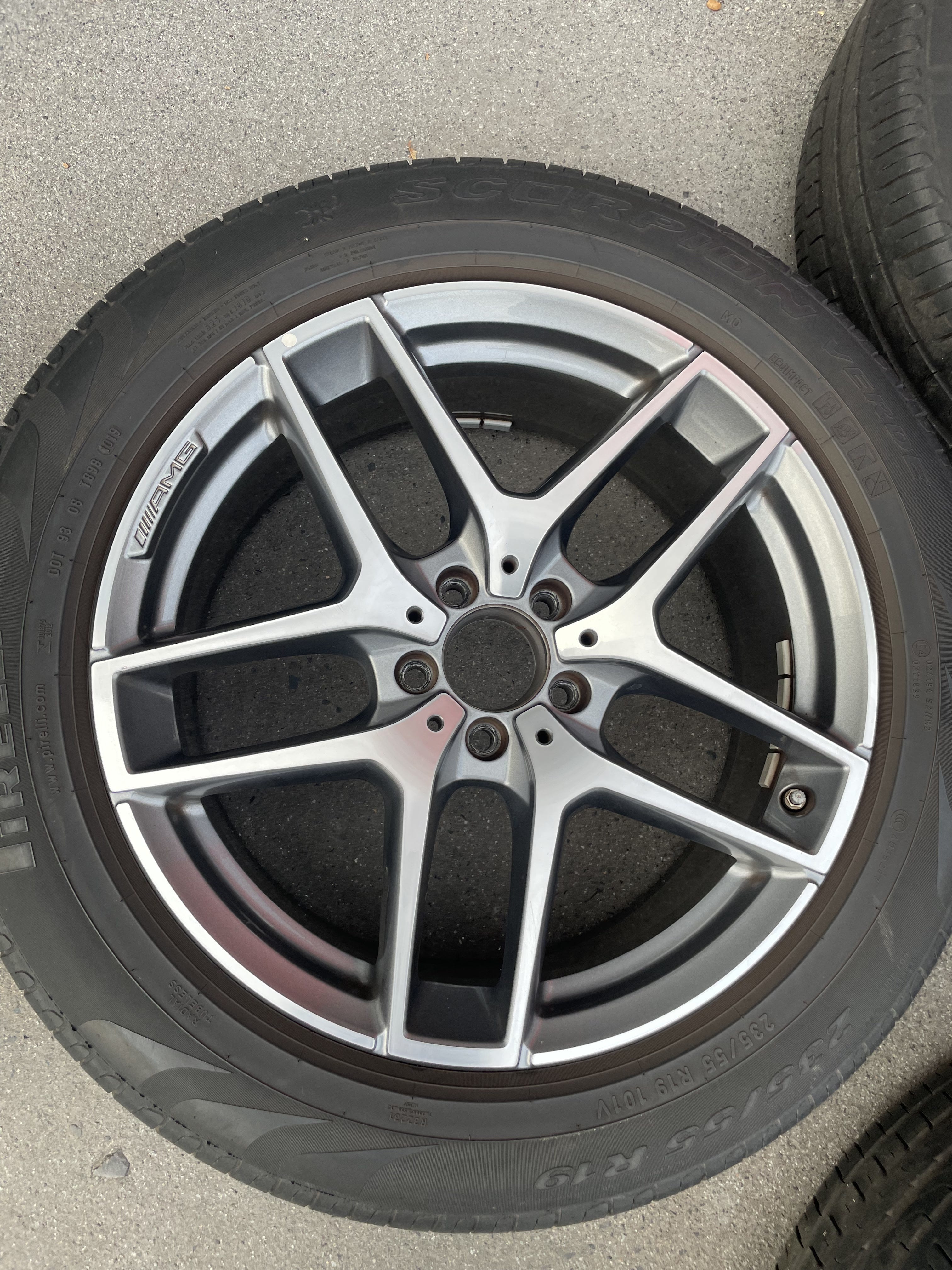 Original Mercedes AMG GLC X253 C253 Sommerradsatz 19 Zoll A2534011800 W566 Bild 8