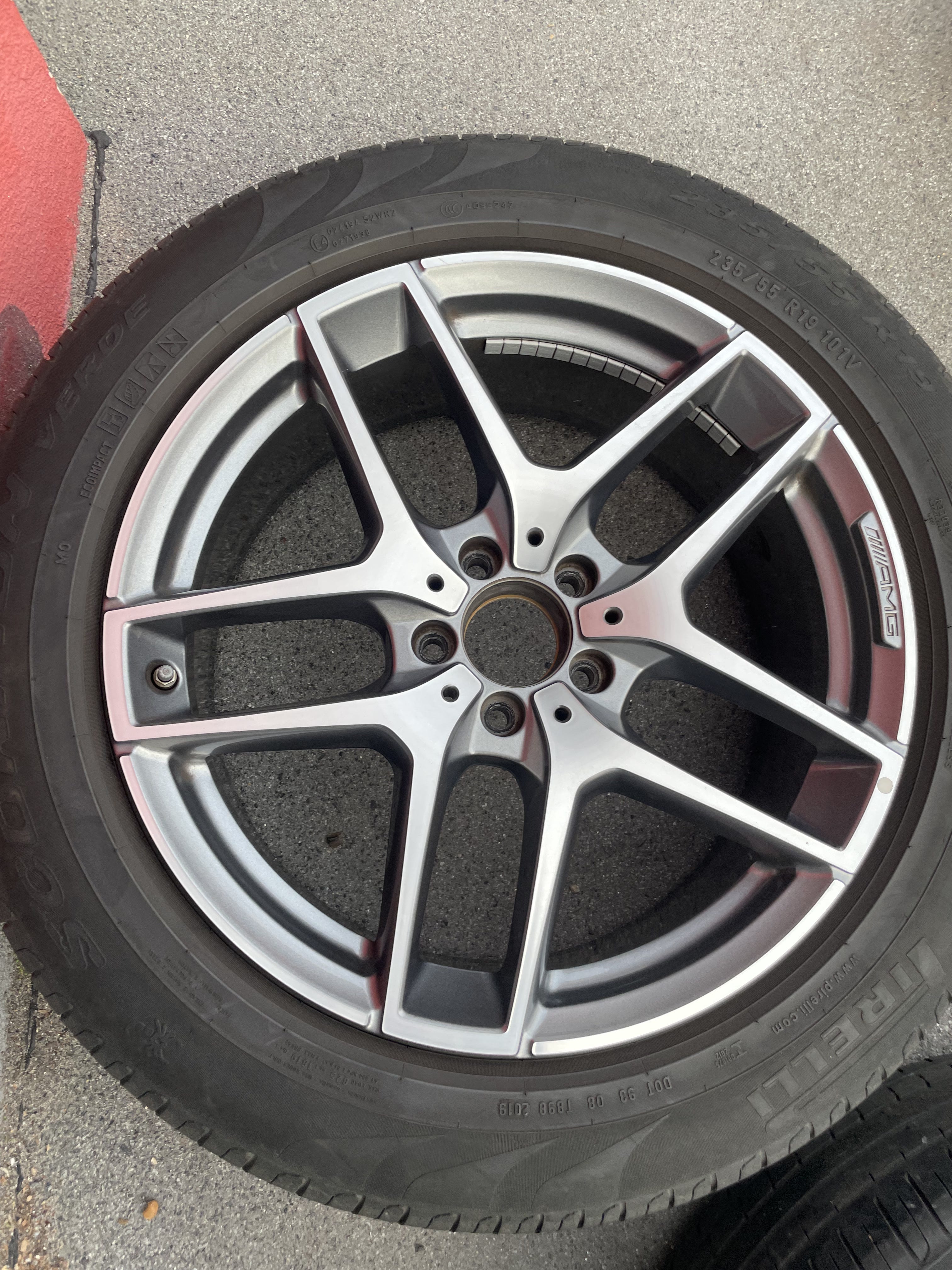 Original Mercedes AMG GLC X253 C253 Sommerradsatz 19 Zoll A2534011800 W566 Bild 9